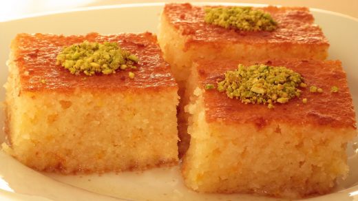 Portakallı Revani Portakallı Revani