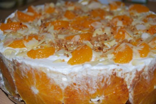 Portakallı Pasta Tarifi ve Malzemeleri