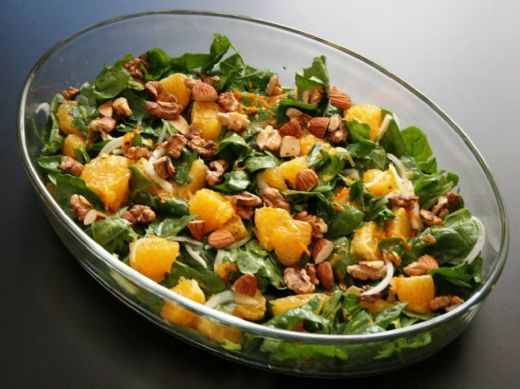 Portakallı Salata Tarifi ve Malzemeleri