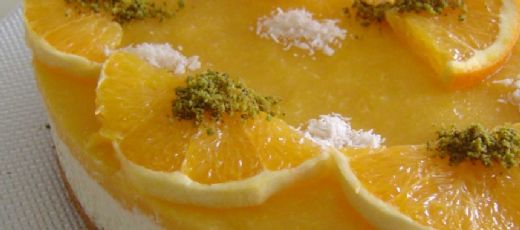 Portakallı Yaş Pasta Tarifi ve Malzemeleri